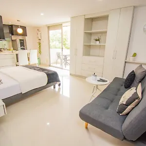 Loft Moderno En El Poblado Con Vista Y Parqueadero Mio Lofts Apartment